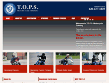 Tablet Screenshot of motorcycletrainingchicago.com